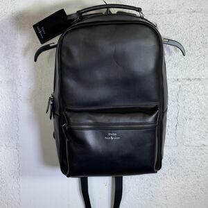 Polo Ralph Lauren Men's Smooth Leather Backpack black $348